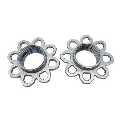 安定した足場構造のための精密設計されたダクタイル鋳鉄カスタム足場ナット